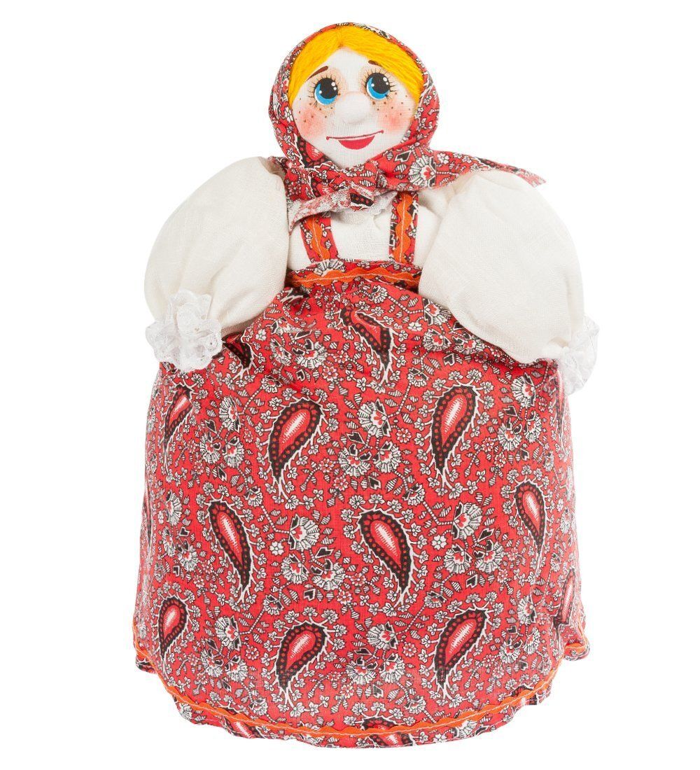 ТК-503 Грелка на чайник «Дуняша в косынке»