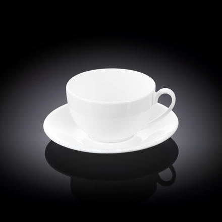 Чашка чайная и блюдце 180 мл WL‑993189/AB