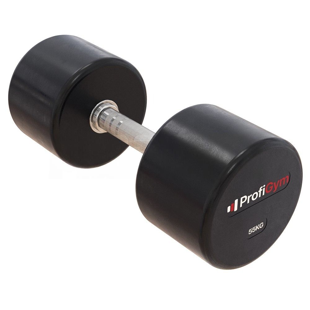 Гантель «PROFIGYM» обрезиненная 55 кг