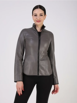 Кожаная куртка демисезонная двухсторонняя натуральная