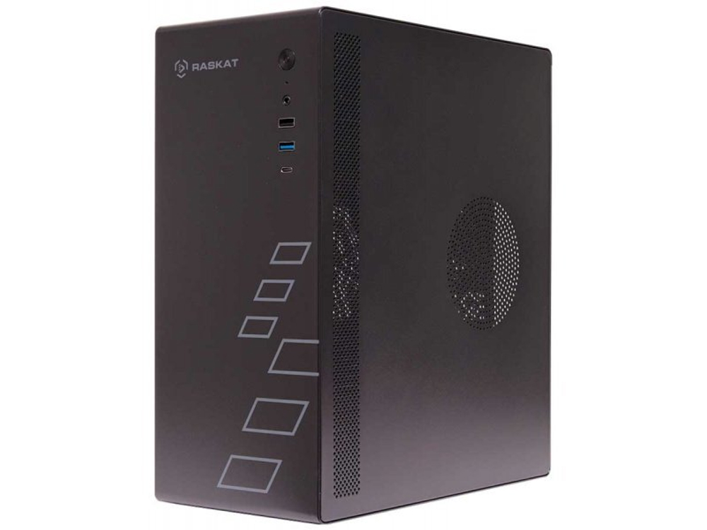 Компьютер Raskat Standart 300, Intel Core i3 10100, RAM 16Gb, SSD 480Gb, без ОС, 128033