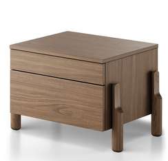 Тумба прикроватная Basic 2 ящика ширина 60 см (натуральный дуб)