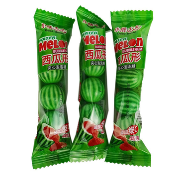 Жевательная резинка Deer DaDa WaterMelon в форме арбуза, 19гр
