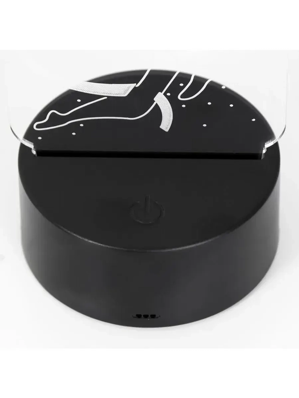 Светильник сенсорный «Гимнастка» LED 7 цветов USB/от батарее