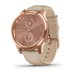 Часы для фитнеса Garmin vivomove Luxe розовое золото PVD 18K, 010-02241-21
