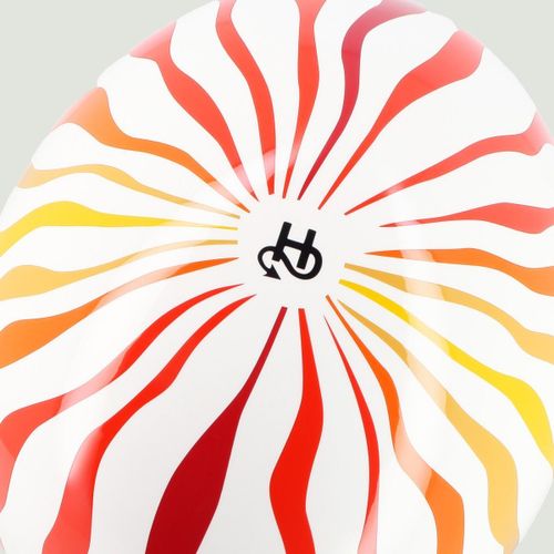 Flower Carbone / Бело-красный