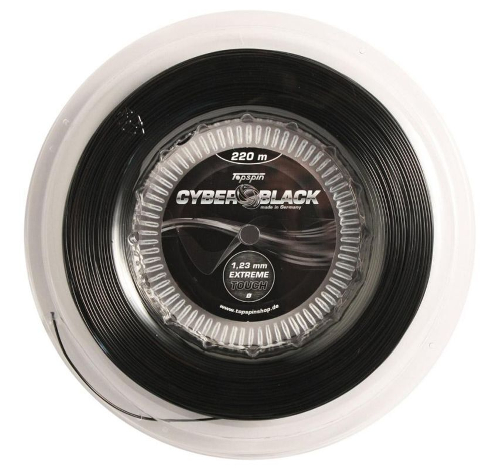 Теннисные струны Topspin Cyber Black (220m) - черный