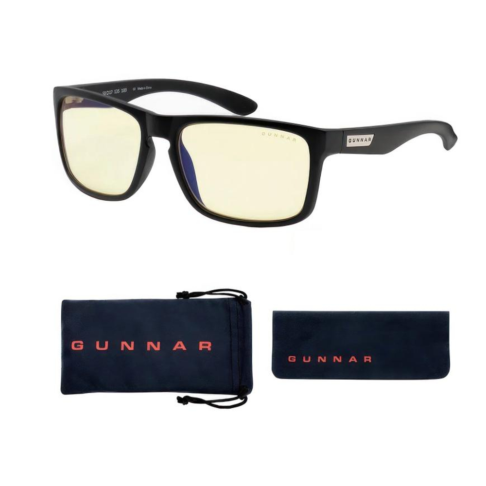 Компьютерные очки GUNNAR Intercept Amber Natural Тонировка линз — Amber GBLF 65, сила линз — Natural-Focus