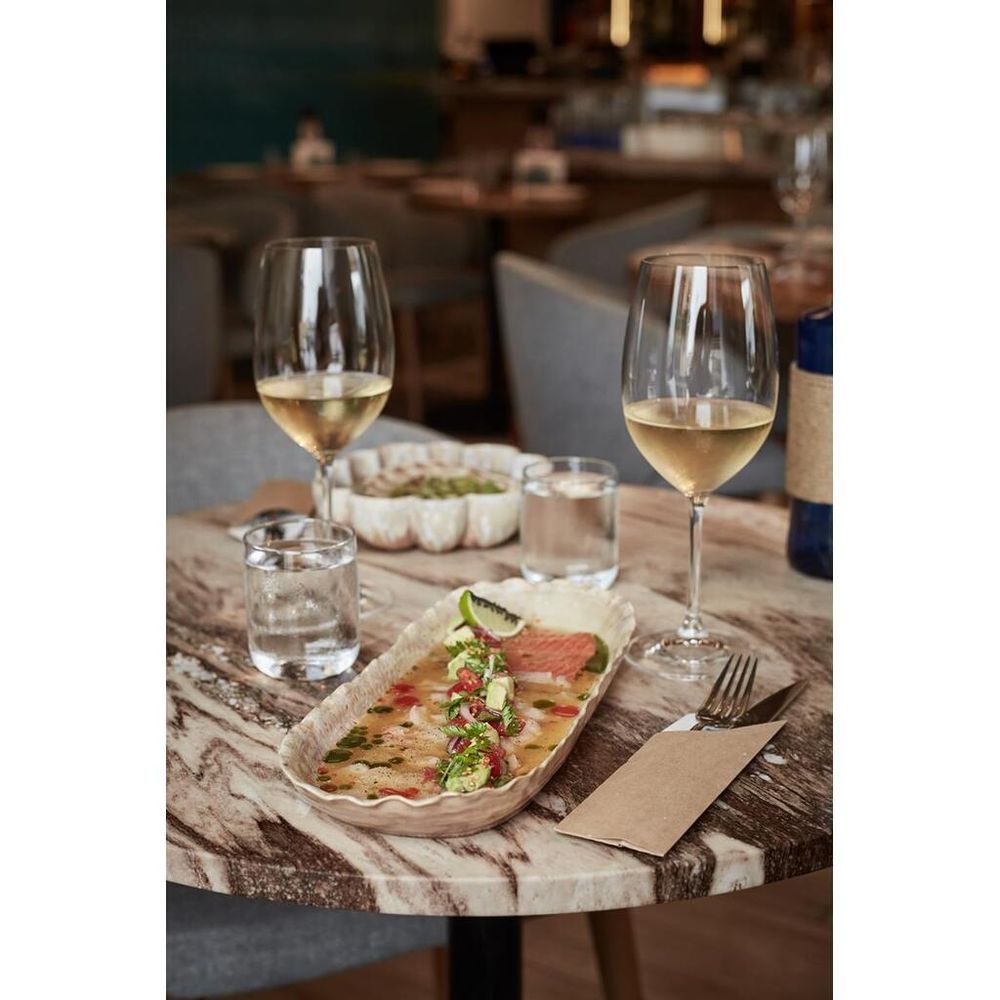 Блюдо прямоугольное 35*14 см h3,5 см 630 мл Pearl Sea Stone Frutti di Mare P.L. [4]