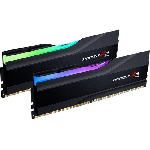 Модуль памяти DIMM DDR5 32Gb, 6400Mhz, 2x16Gb, G.Skill Trident Z5 RGB Black (F5-6400J3239G16GX2-TZ5RK)
