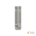 Крепеж-клипса d32 мм (10 шт) серая EKF-Plast