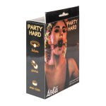 Черно-красный кляп-шарик 4,5см Lola Games Party Hard Love Bite 1153-01lola