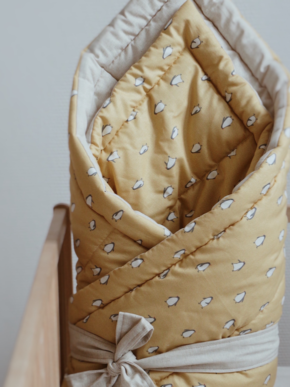 Одеяло стеганое Желтый Пингвин