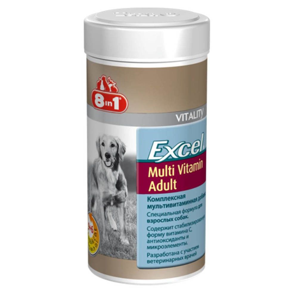Витамины комплекс для собак (8in1 Excel Multi Vitamin Adult) 70 таб