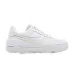 Кроссовки Nike Air Force 1 Plt.Af.Orm "Triple White" (Женская размерная сетка)