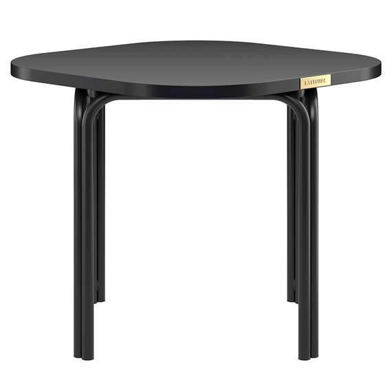 Столик кофейный ror, 50х50 см, черный