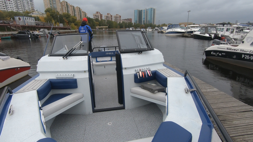Алюминиевый катер BERKUT Active DC