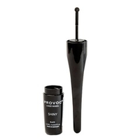 Устойчивая блестяще-черная подводка для глаз с роликом #02 Provoc Eyeliner Wheel Shiny Black