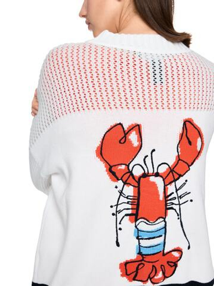 Marc Cain Кардиган комбинированной вязки