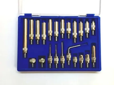 Комплект переходников для микрометров индикаторного типа (22 штуки в комплекте) М2,5 х 0,45