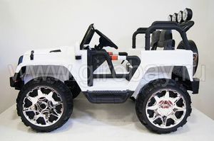 Детский электромобиль River Toys JEEP M777MM белый