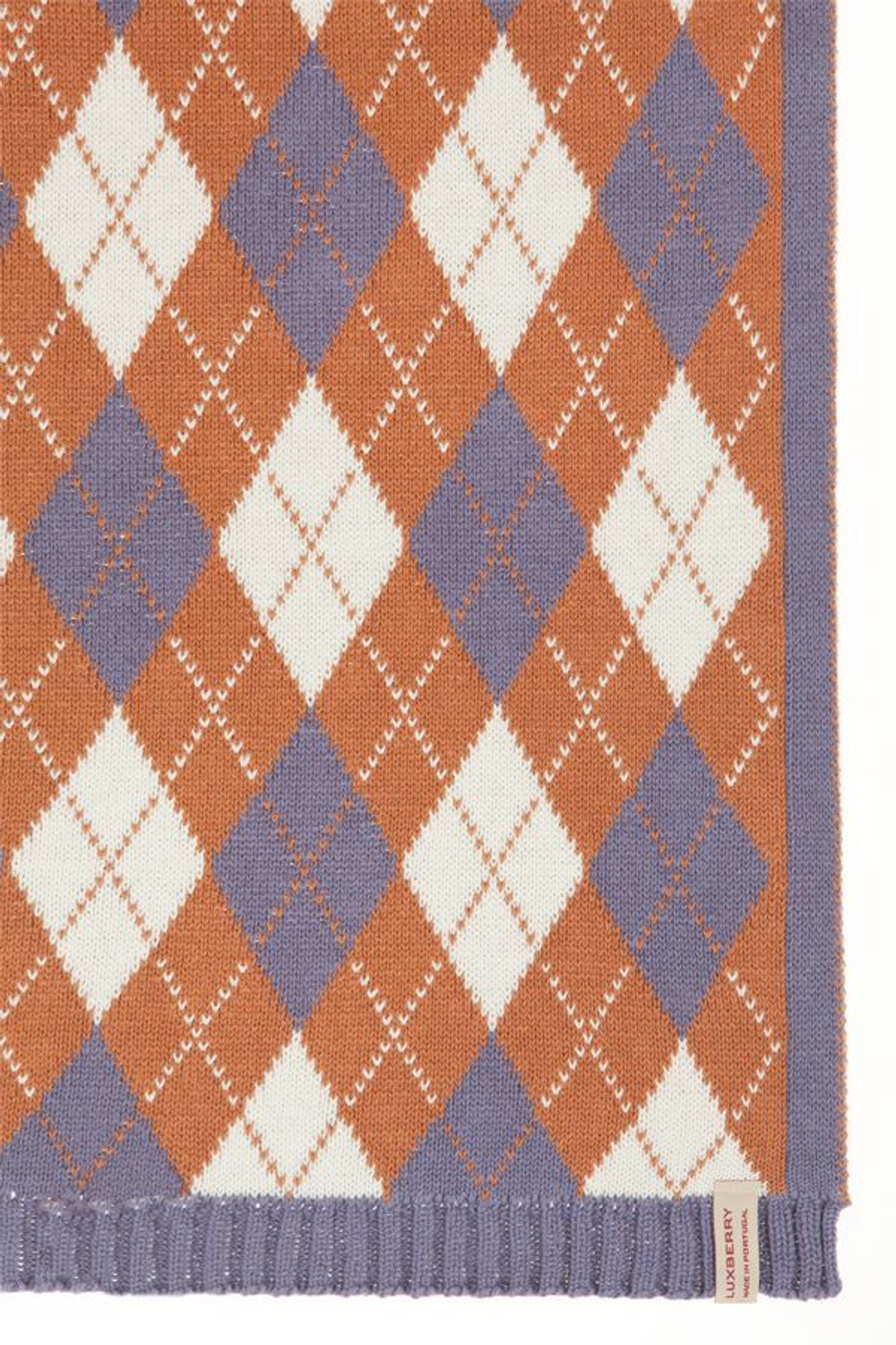 Плед 150х200 Luxberry Imperio 252 терракотовый Португалия вид