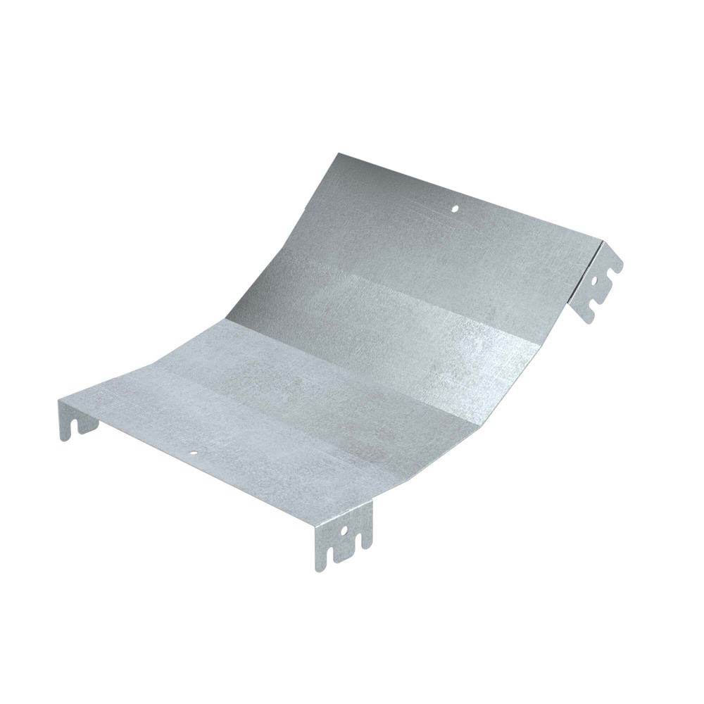 Крышка на угол вертикальный внутренний 45 градусов, 100х500 R900, горячеоцинкованная в комплекте с крепежными элементами исоединительными пластинами, необходимыми для монтажа