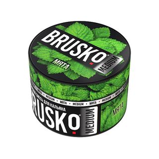 Купить Бестабачная смесь Brusko Medium - Мята 50 г
