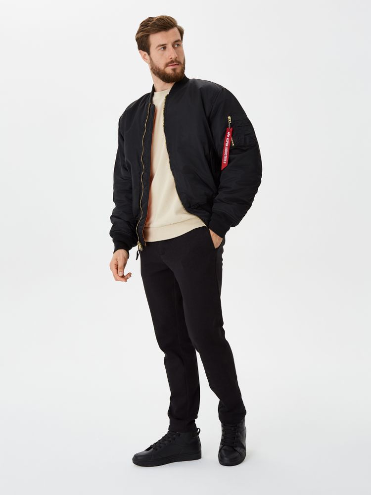 Куртка бомбер Alpha Industries MA-1 Black