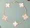 Винтажный браслет Van Cleef &amp; Arpels Alhambra, 5 мотивов