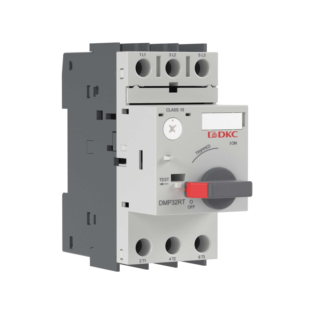 Автоматический выключатель защиты двигателя YON DMP32RT с уставкой 0.63-1A 3P 100kA
