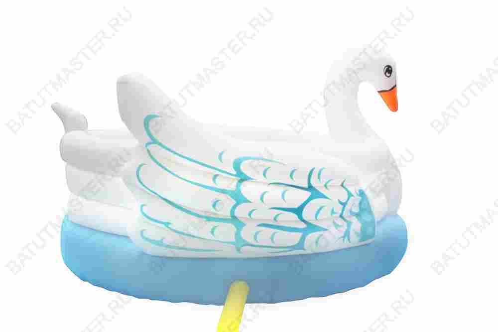 Батут для дачи "Волшебный лебедь" 4,0*3,2*2,45м