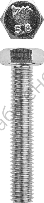 ЗУБР ГОСТ 7798-70 кл. пр. 5.8, M8 x 45 мм, болт оцинкованный, 5 кг (303080-08-045)