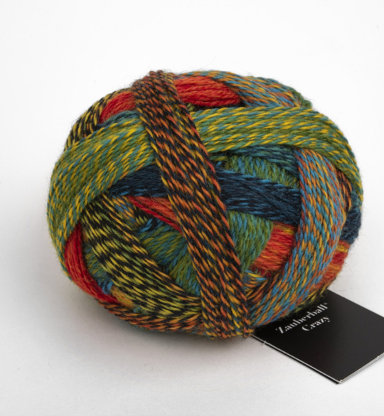 Пряжа Crazy Zauberball (1564/Тропическая рыбка), 420м/100гр