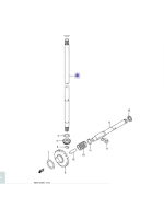Вал вертикальный для лодочных моторов Suzuki DF2,5 2006-2011