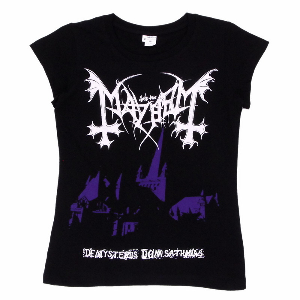 Футболка женская Mayhem De Mysteriis Dom Sathanas 2