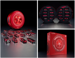 Mattel 80th Anniversary Hot Wheels Original 16 Rally Case Set (2025)