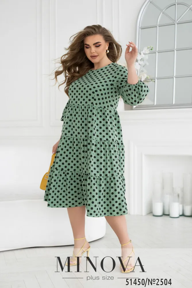 Платье 2504-мята Minova