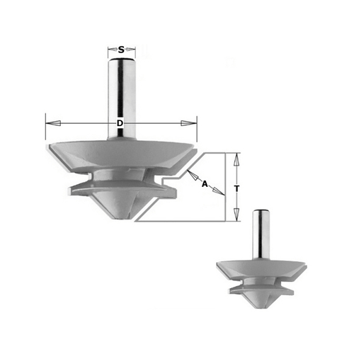 Фреза для сращивания D=70,0 I=31,7 S=12,0 L=69,9 955.4570
