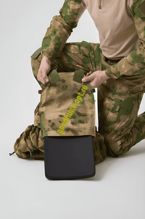 Тактический бронежилет - разгрузка штурмовой 8200 (Без плит) + 14 подсумок Мох