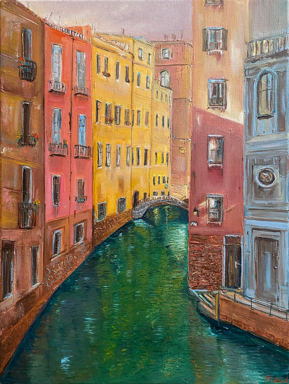 Картина «Венеция: каналы и мосты»