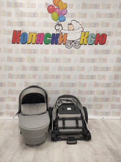 Коляска модульная MOWBABY Zoom Silver Grey