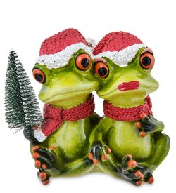 GAEM Art MN-283 Фигурка «Лягушка с елочкой»