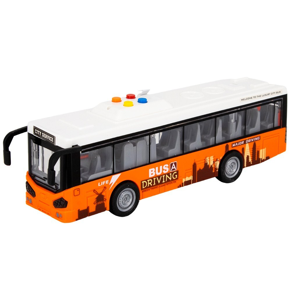 Автобус на батарейках Young Racer MK120A в кор.