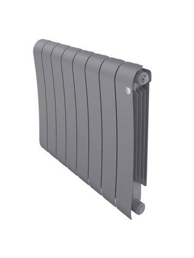 Радиатор биметаллический Royal Thermo Infinity 500 Silver Satin - 8 секц.