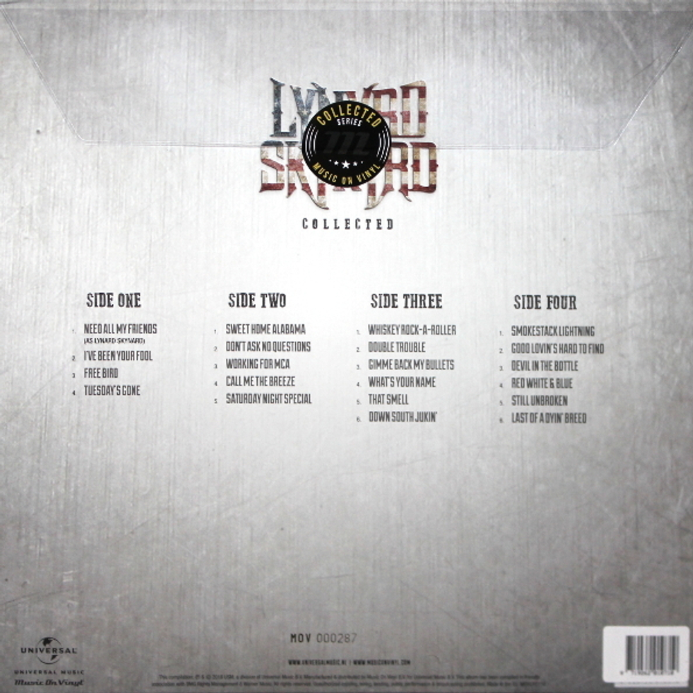 Lynyrd Skynyrd / Collected (Coloured Vinyl)(2LP)