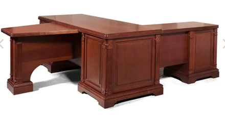 ПРЕСТИЖ Стол раб.с прист.ГМ 5974 /берёза