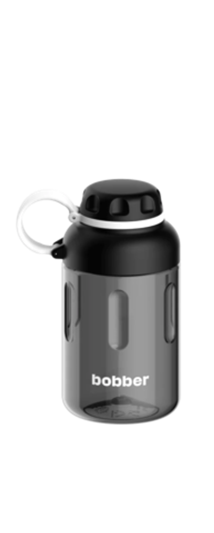 Универсальная бутылка Tritan bobber черный 590 мл