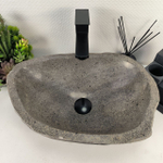 Раковина из речного камня RS-64934 48*34*15 0856
