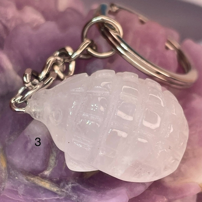 46823 Горный хрусталь Брелок Еж фигурка 27мм